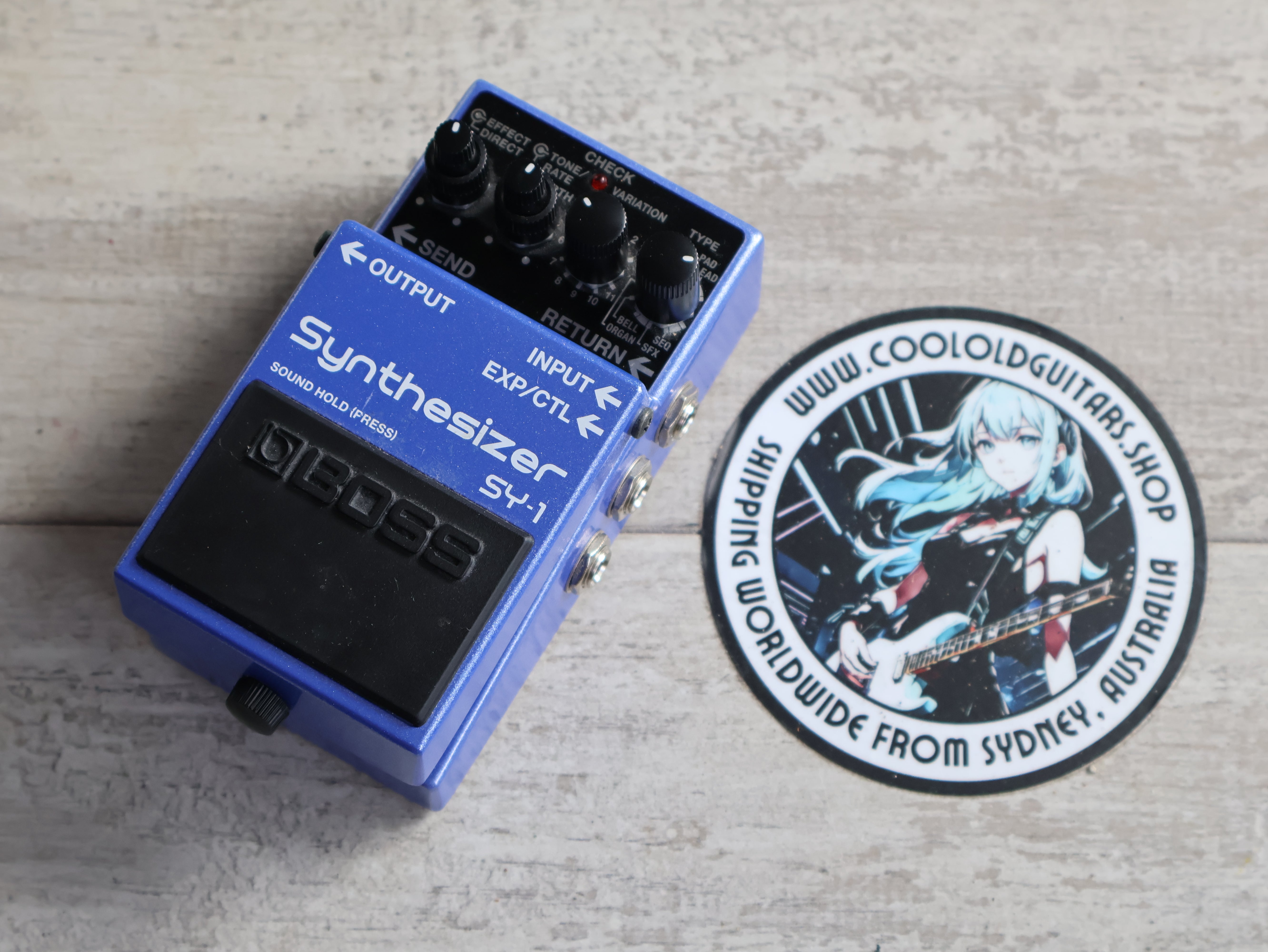 Boss SY1 Synthesizer Guitar Pedal – Cool Old Guitars