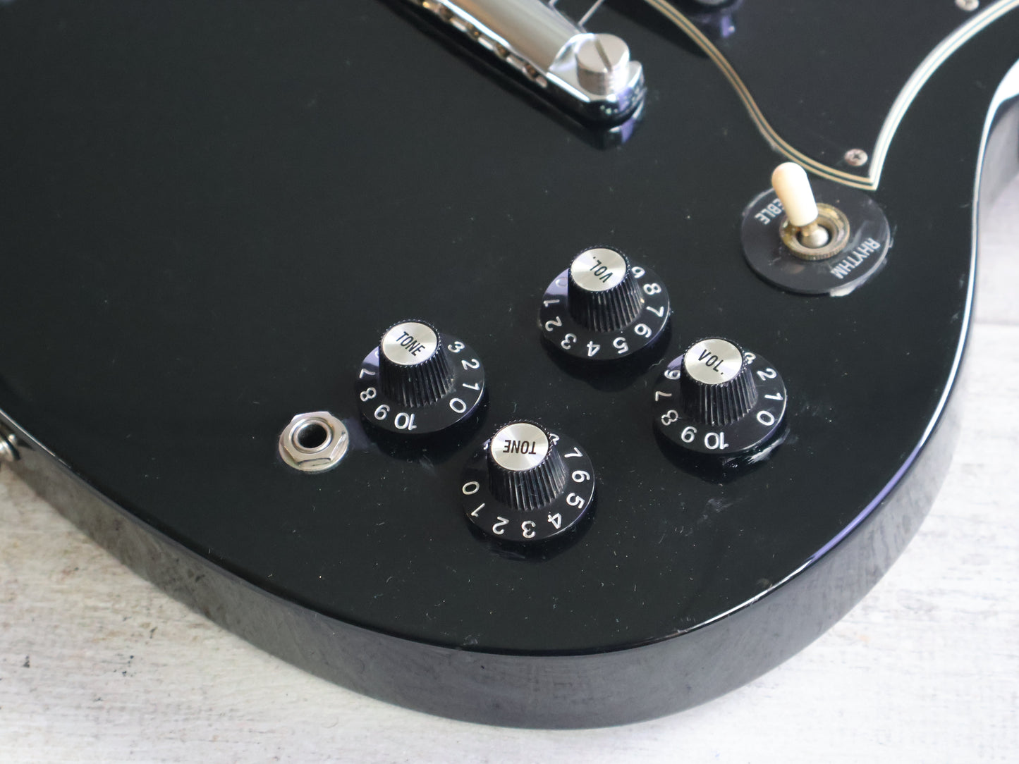 2008 Burny RSG-55 '63 Reissue SG (Black)
