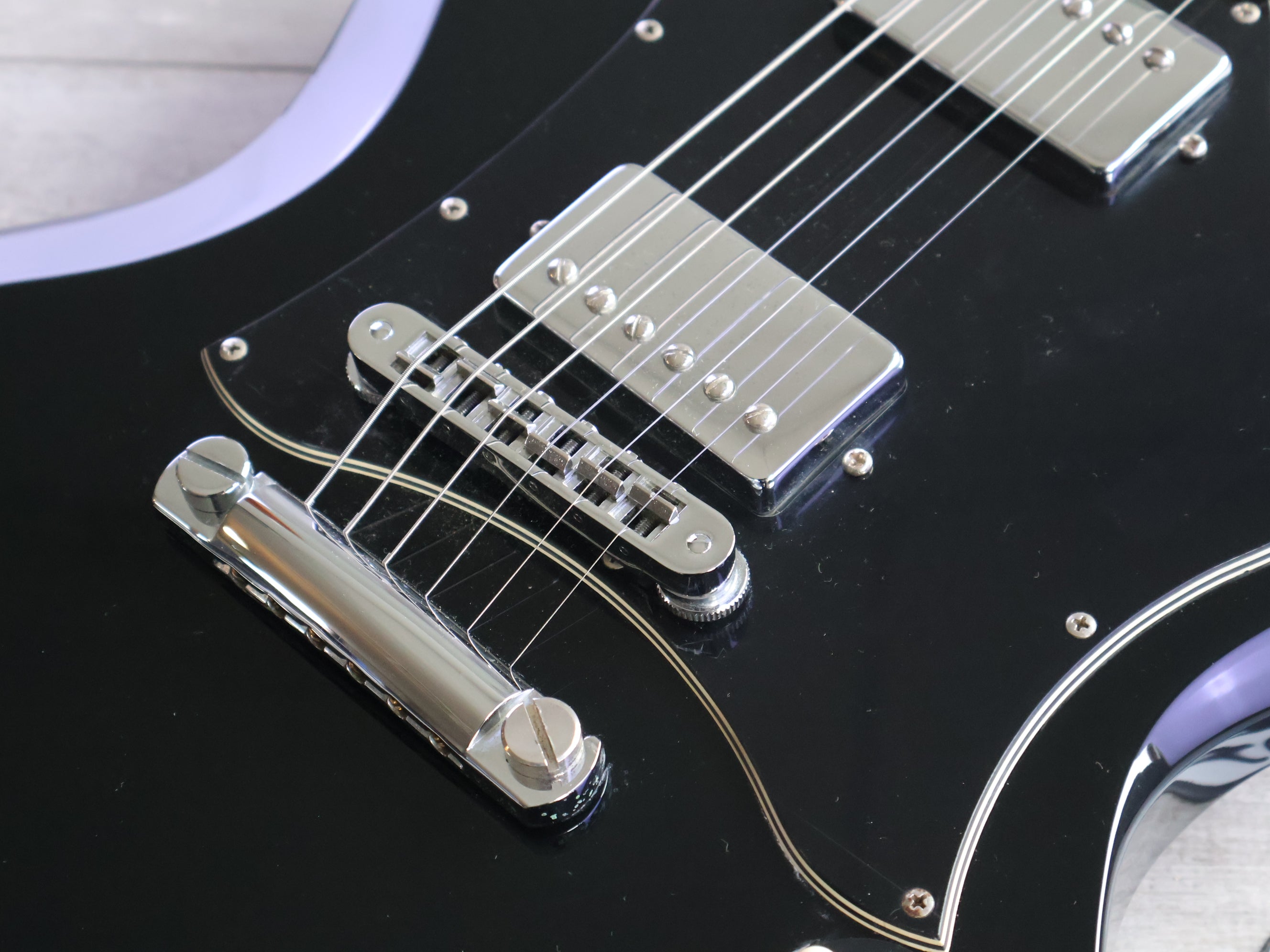 2008 Burny RSG-55 '63 Reissue SG (Black) – Cool Old Guitars