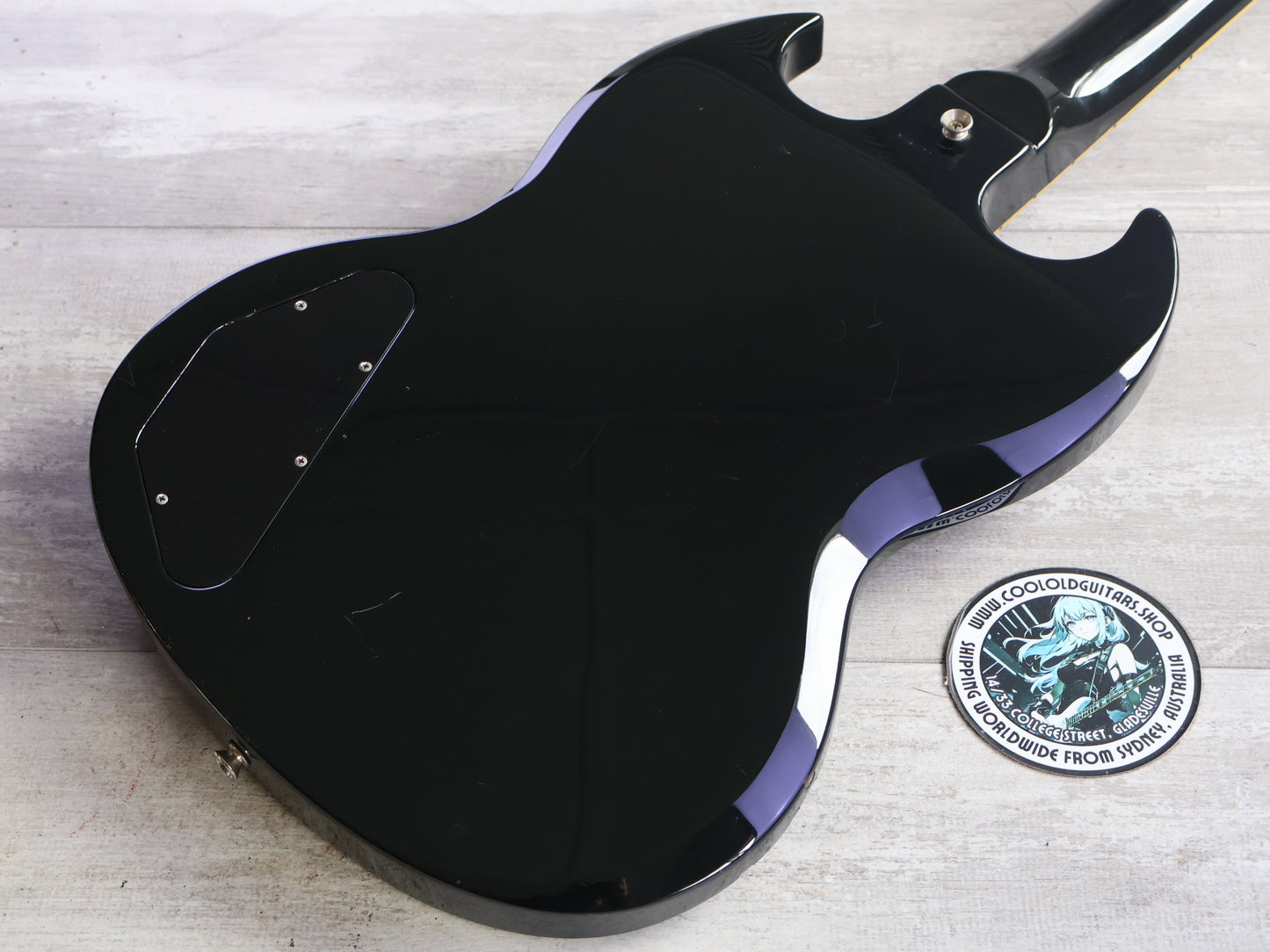 2008 Burny RSG-55 '63 Reissue SG (Black)