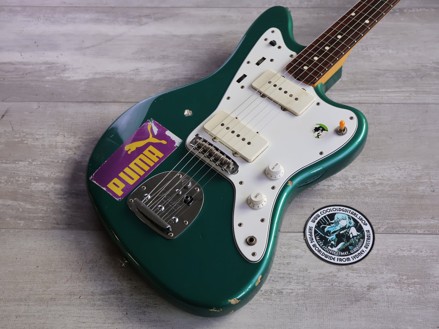 1999 Fender Japan JM66-MH '66 Reissue Jazzmaster (Ocean Turquoise)