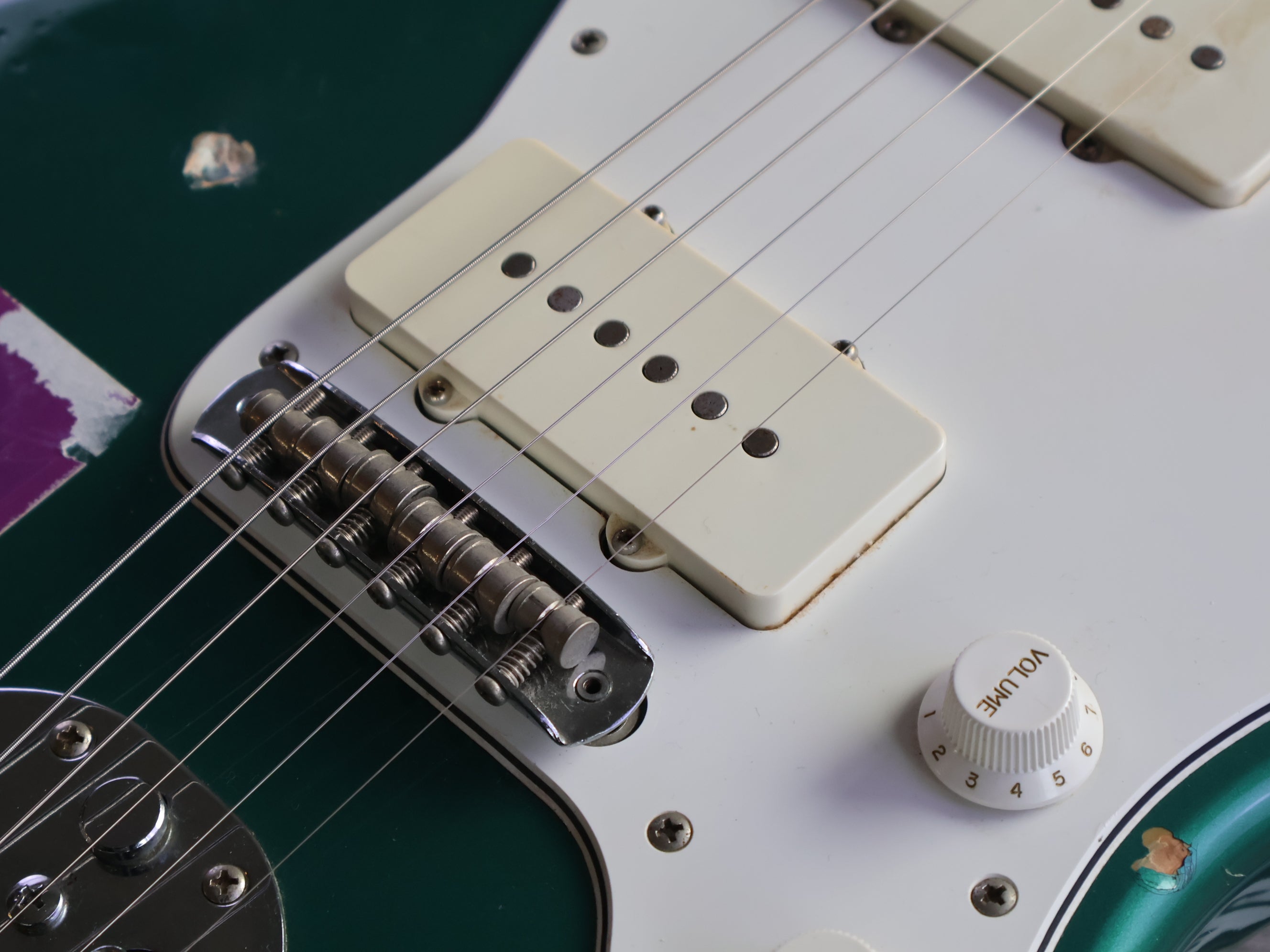 1999 Fender Japan JM66-MH '66 Reissue Jazzmaster (Ocean Turquoise