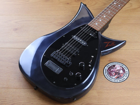 1990's Tokai Talbo Japan Aluminium Body Guitar w/Fernandes Sustainer (Dark Blue)