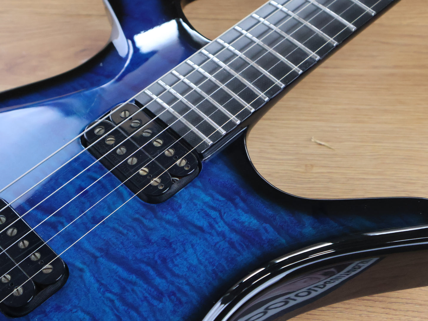 2015 Parker Fly Mojo Flame (Transparent Blue Burst)