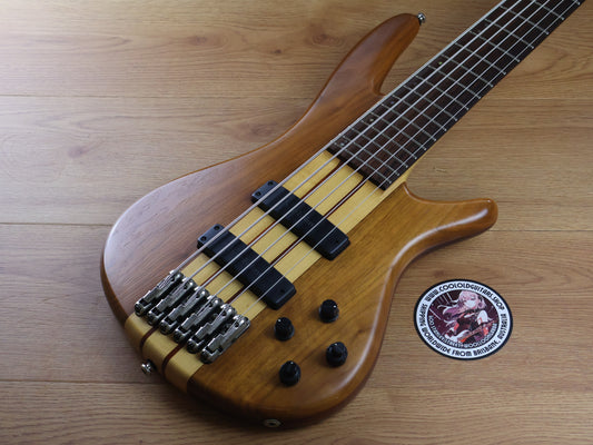 2007 Ibanez Prestige SR1006EWM 6-String Bass (Natural)