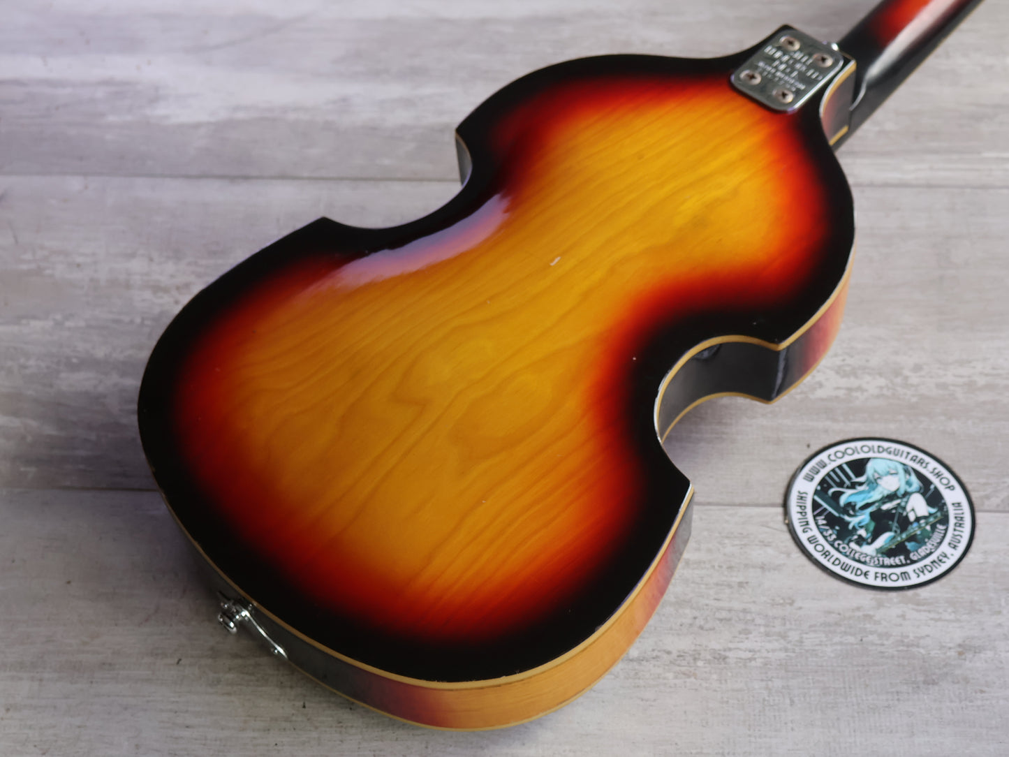 1960's Matsumoku Japan VB Series Violin Bass (Sunburst)