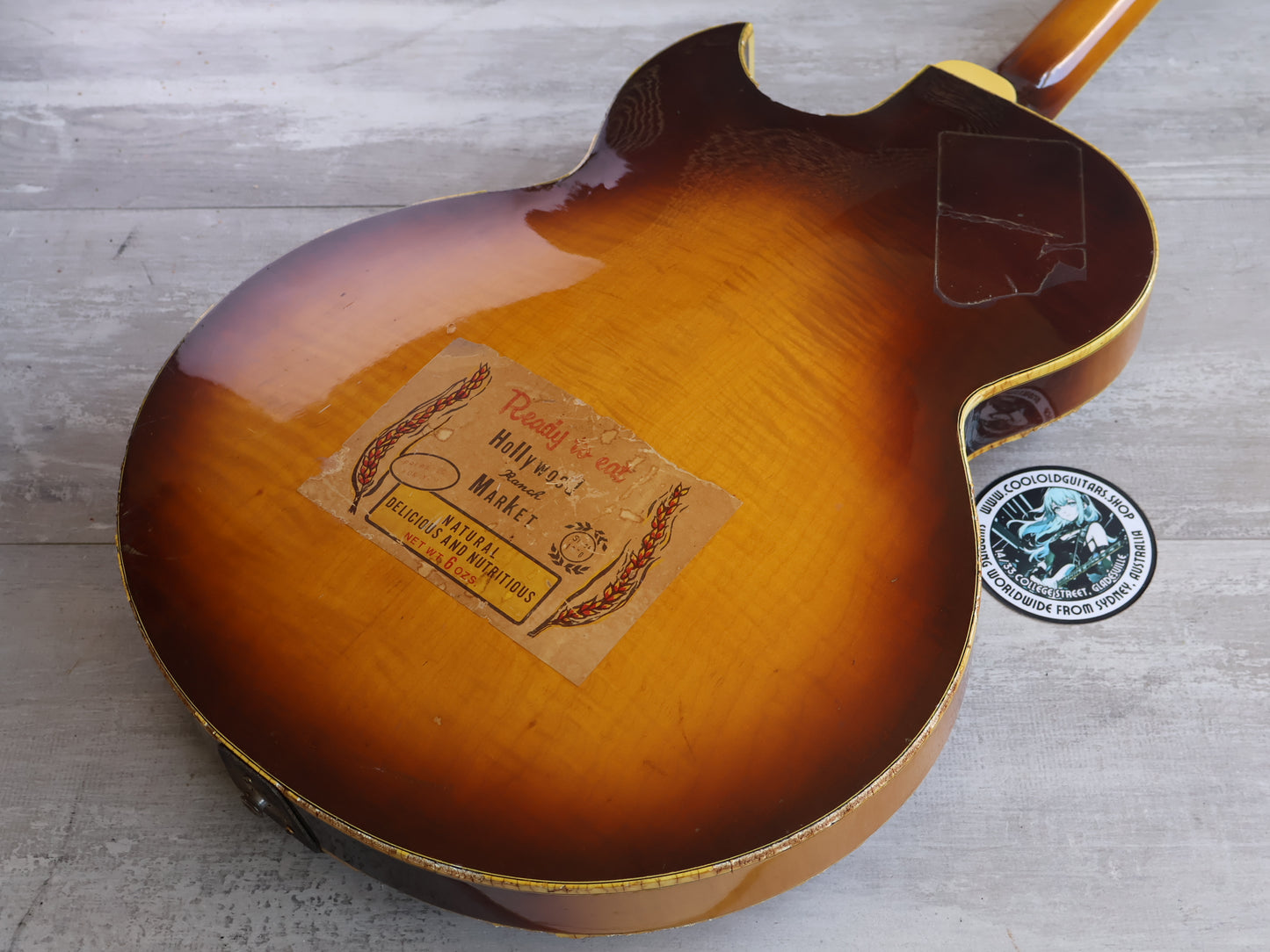 1974 Greco Japan "Byrdland" Hollowbody (Brown Sunburst)