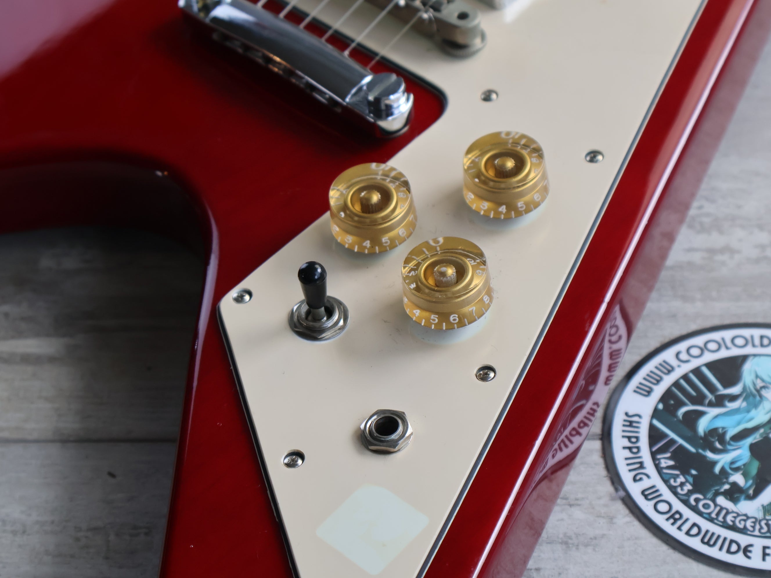 1996 Tokai FV-36 Flying V (Red) – Cool Old Guitars