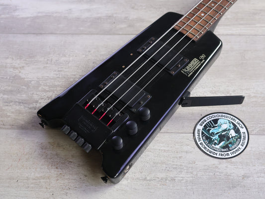 1980's Hohner B2 Headless Paddle Bass Guitar w/Steinberger System