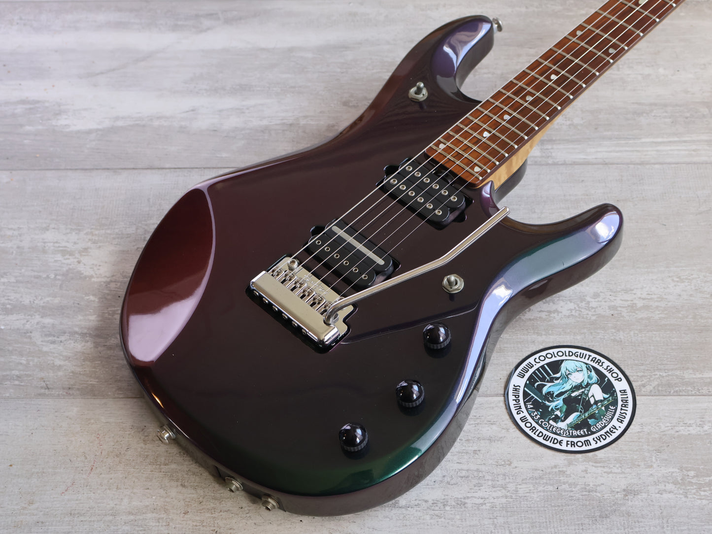 2008 Ernie Ball Music Man USA JP6 Petrucci Piezo (Mystic Dream)