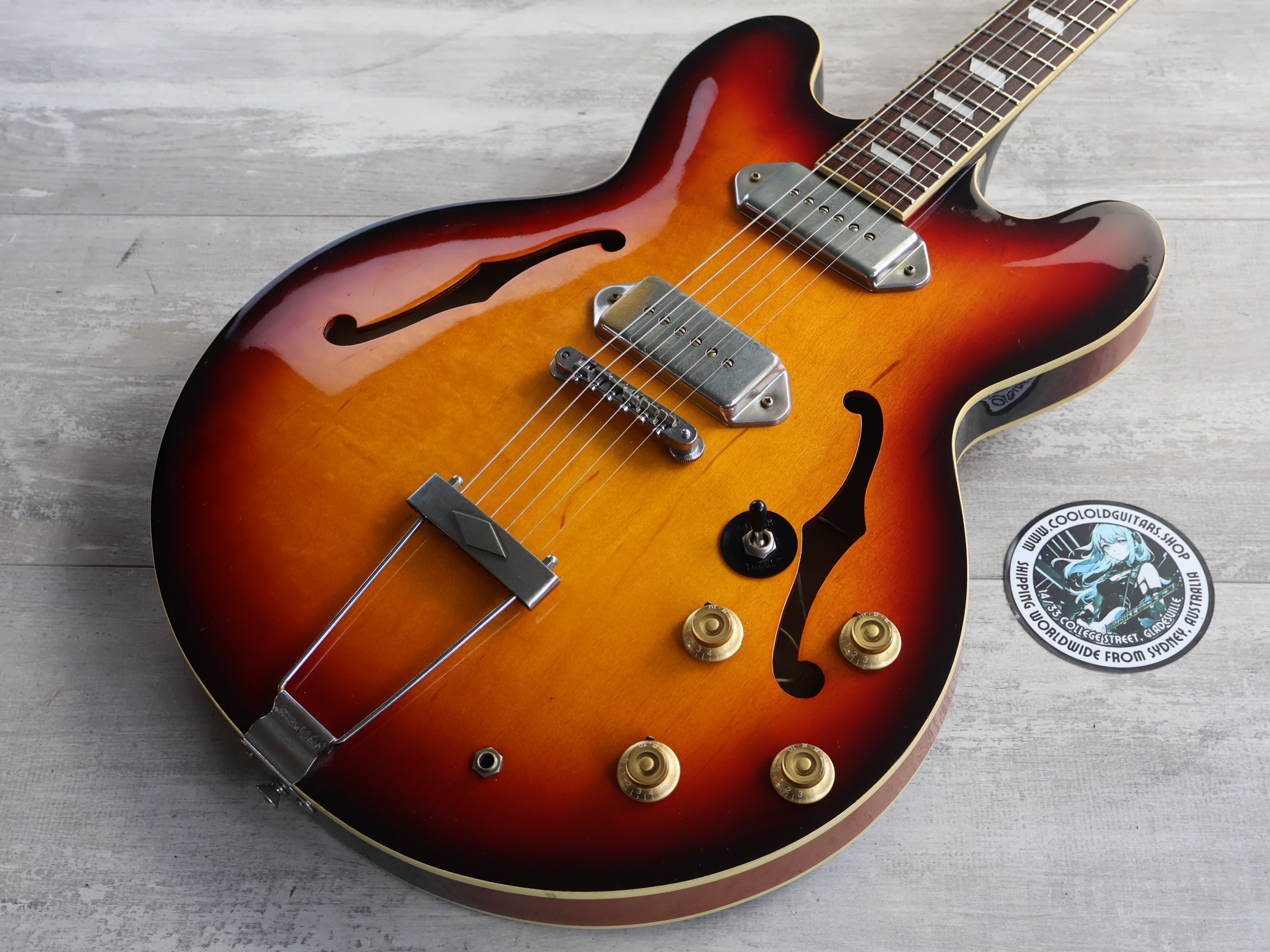 Epiphone Casino SV 極美品　最終値下げ￼ 1995 Epiphone Casino Hollowbody Reissue - Paul McCartney (Three