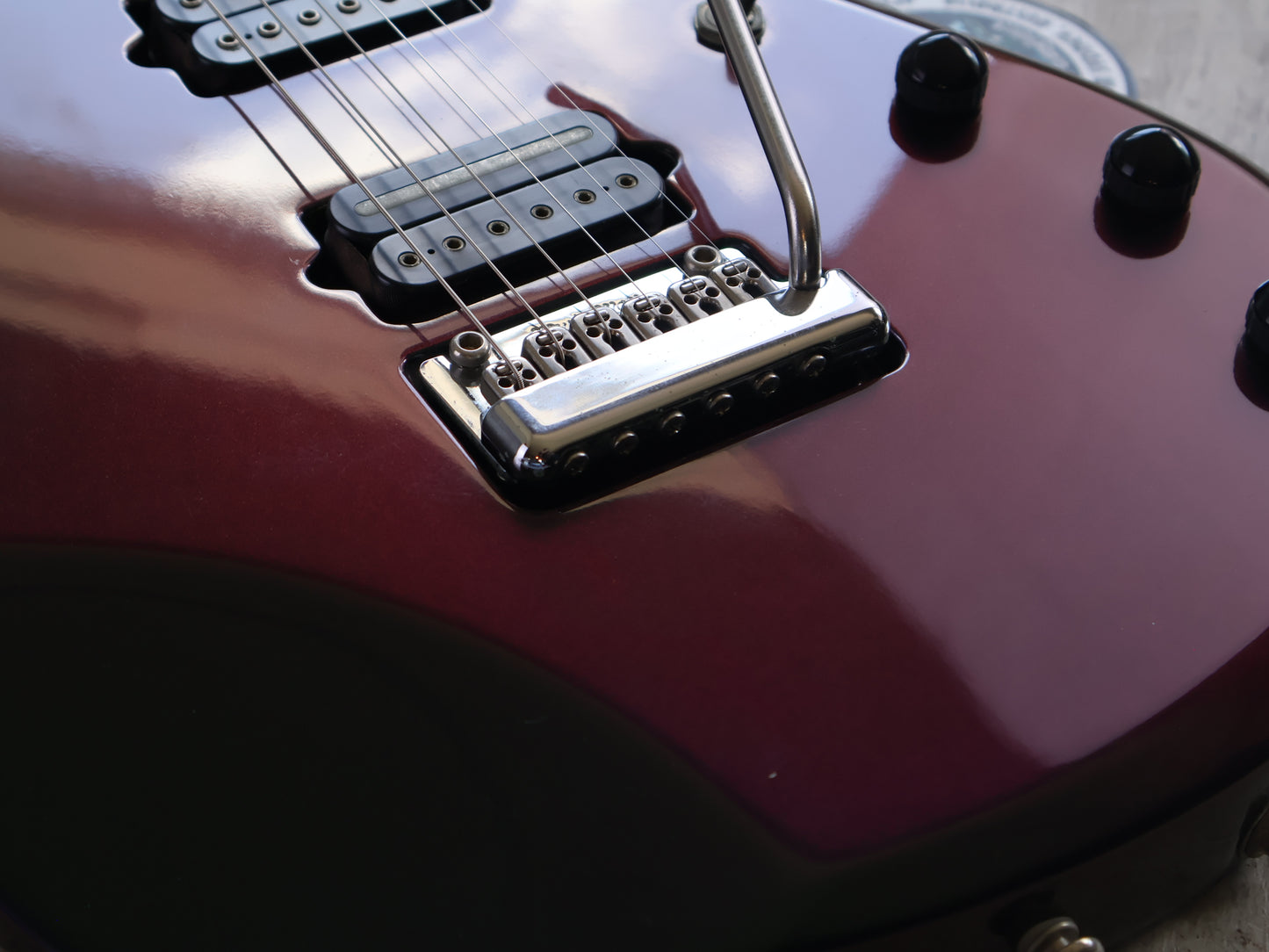 2008 Ernie Ball Music Man USA JP6 Petrucci Piezo (Mystic Dream)