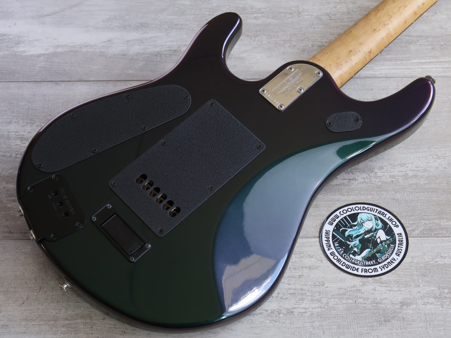 2008 Ernie Ball Music Man USA JP6 Petrucci Piezo (Mystic Dream)