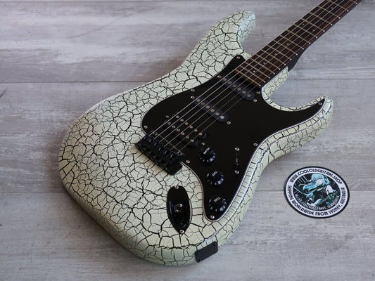 1985 Tokai Japan MAT M-603 Fiber-Tech HSS Superstrat (Fiberglass Body/Neck) - Crackle