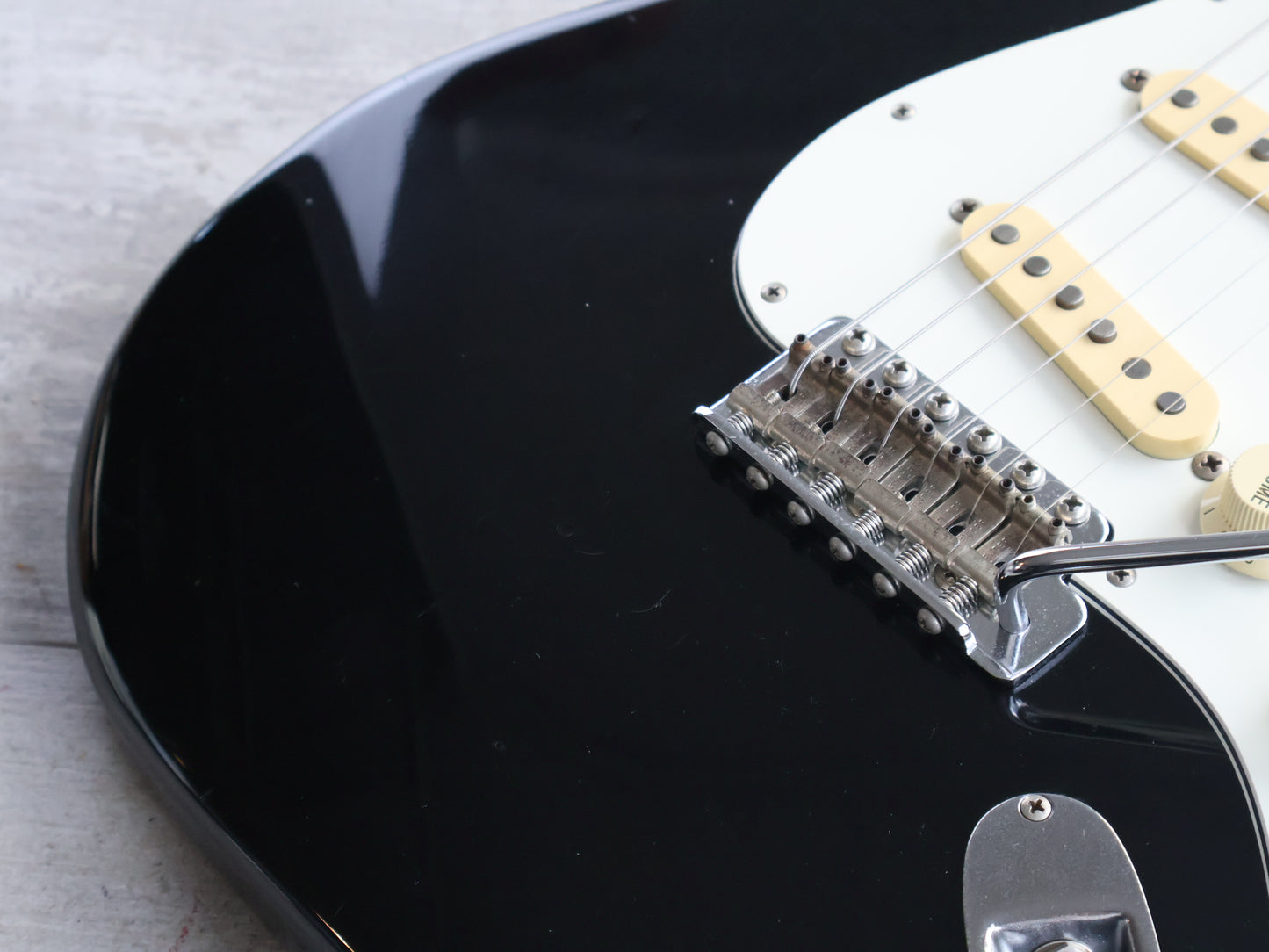 1988 Fender Japan ST62-55 "E Series" '62 Reissue Stratocaster (Black)