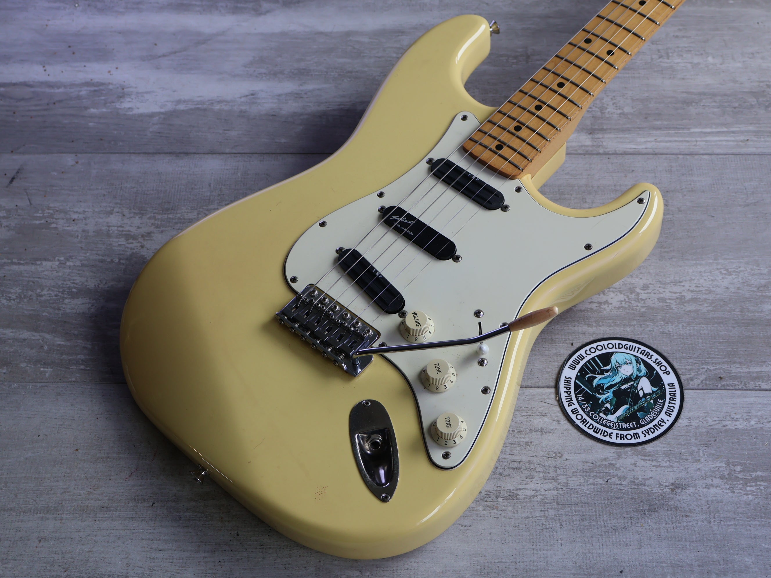 1993 Fender Japan ST72-58 '72 Reissue Stratocaster (Vintage White