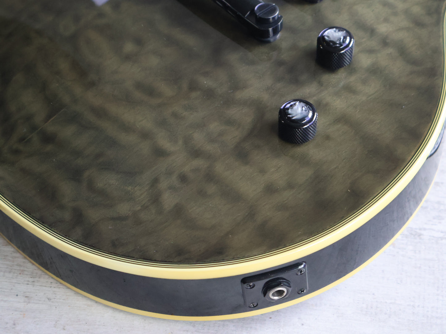 2011 Epiphone Prophecy Les Paul Custom EX (Midnight Ebony)