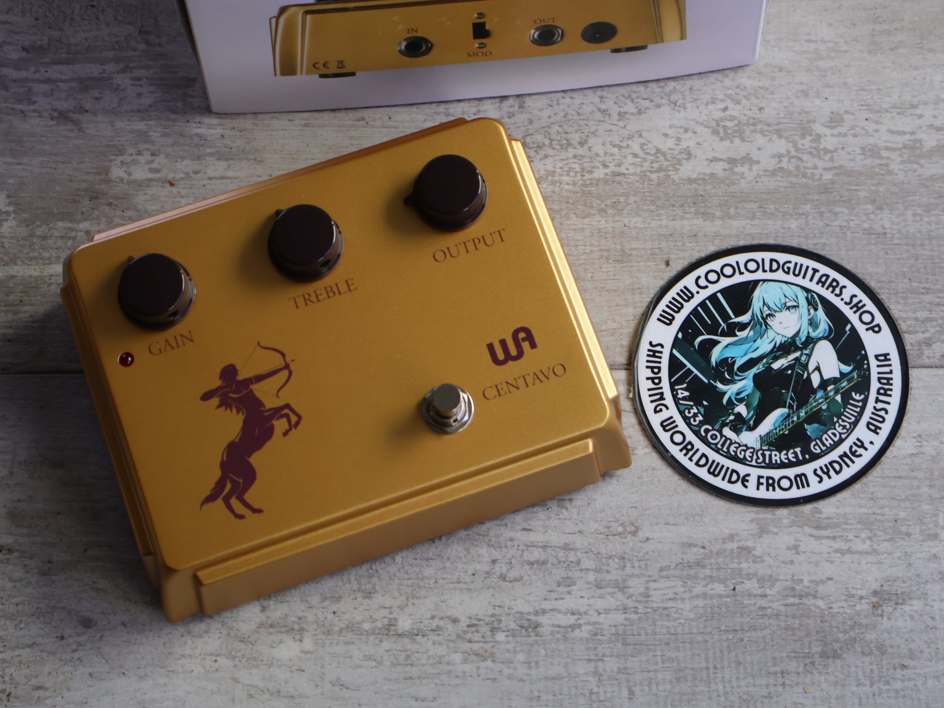 Warm Audio Centavo Professional Overdrive Pedal (Klon Centaur Clone)