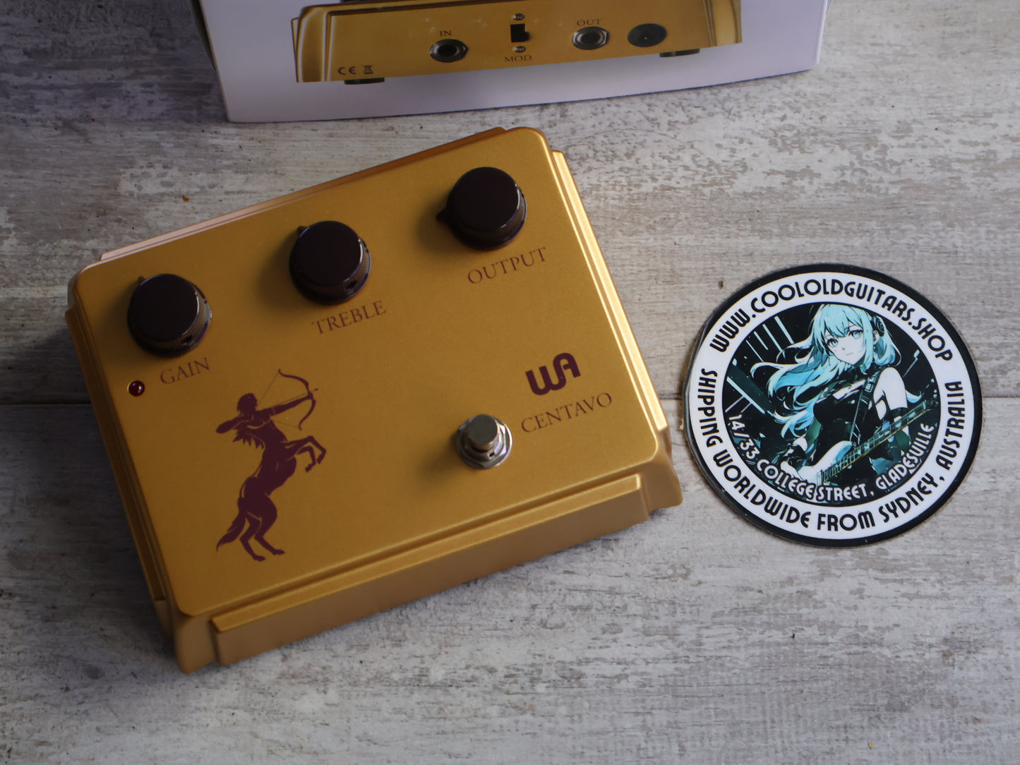 Warm Audio Centavo Professional Overdrive Pedal (Klon Centaur Clone)