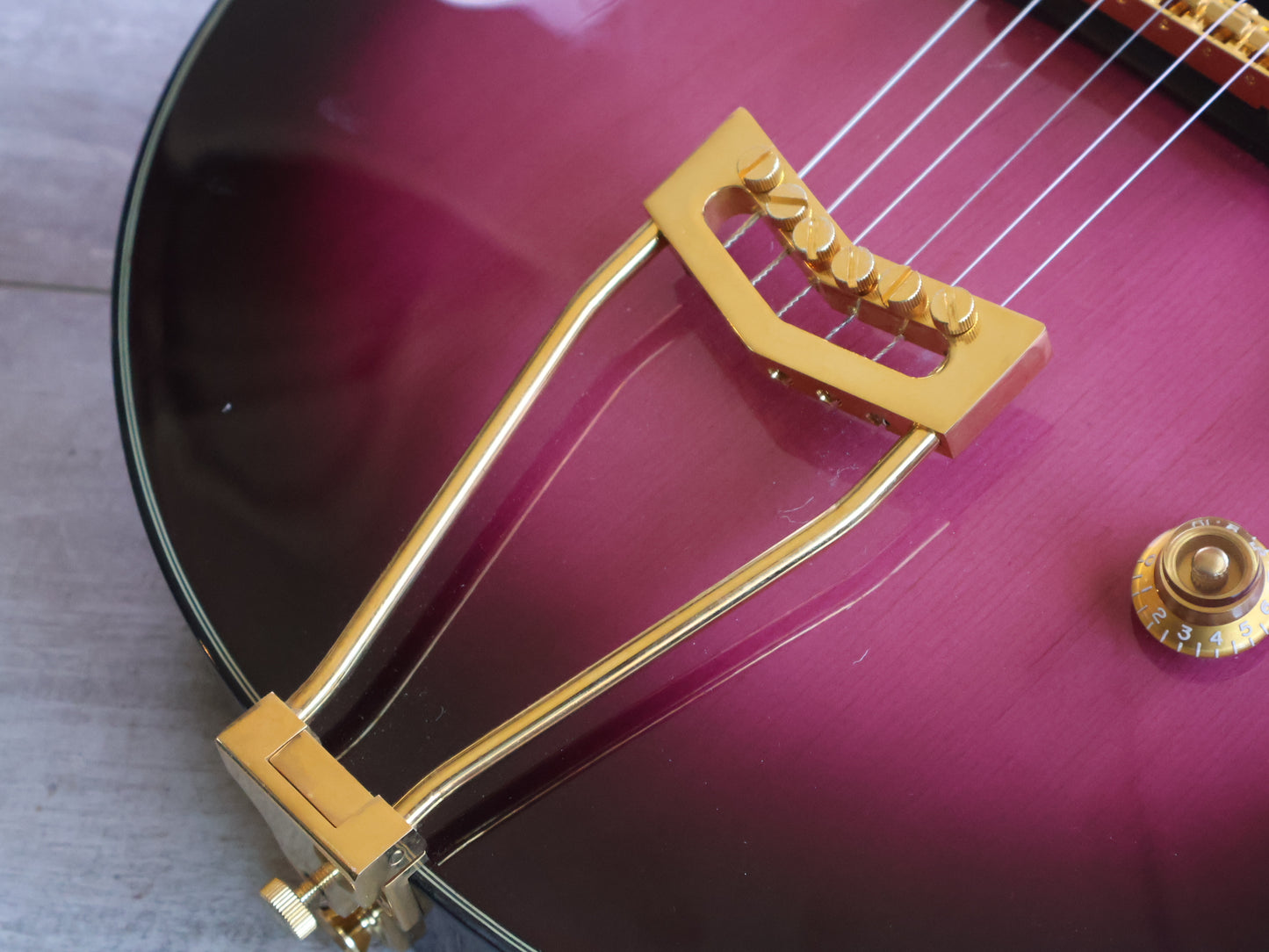 1990's Artex Japan "Texas Johnny" Hollowbody (Purple Burst)