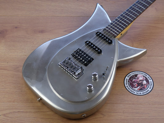 2000’s Tokai Japan Talbo Blazing Fire Cast Aluminium Electric Guitar (Chrome)