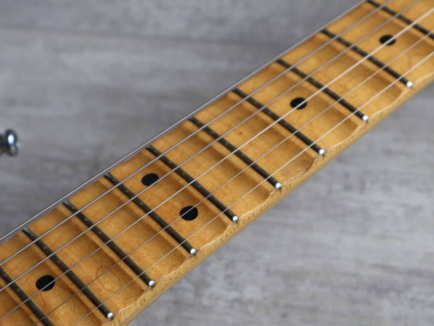 1990 Fender Japan ST72-860DSC Scalloped Yngwie Malmsteen Stratocaster (Relic White)