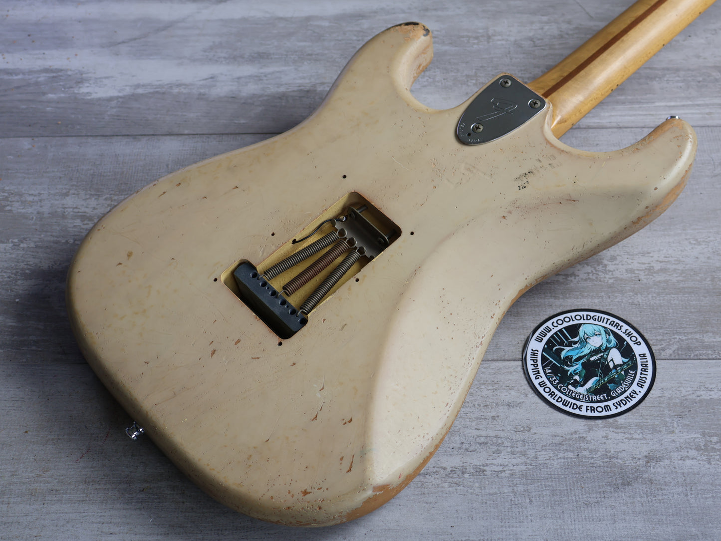 1990 Fender Japan ST72-860DSC Scalloped Yngwie Malmsteen Stratocaster (Relic White)