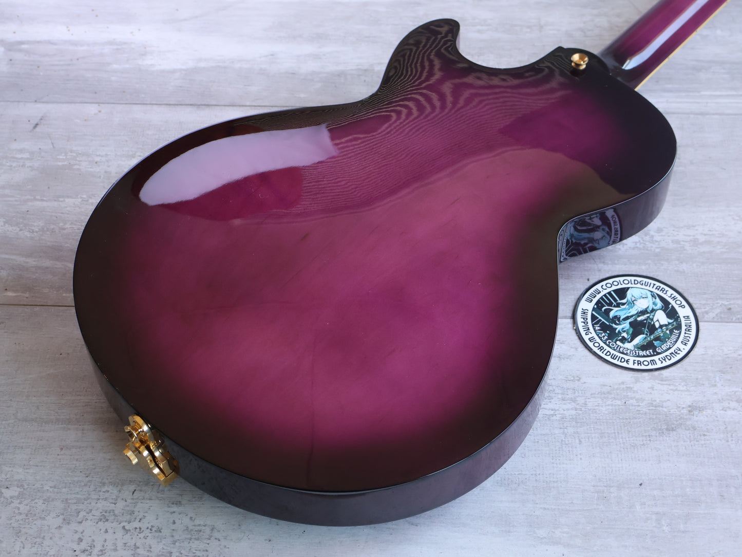 1990's Artex Japan "Texas Johnny" Hollowbody (Purple Burst)
