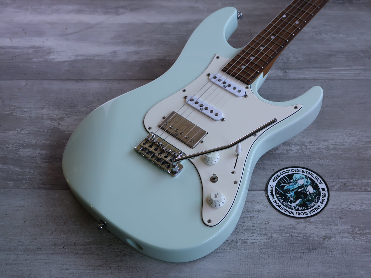 2023 Ibanez Japan AZ2204NW HSS Prestige Series Superstrat (Mint Green)