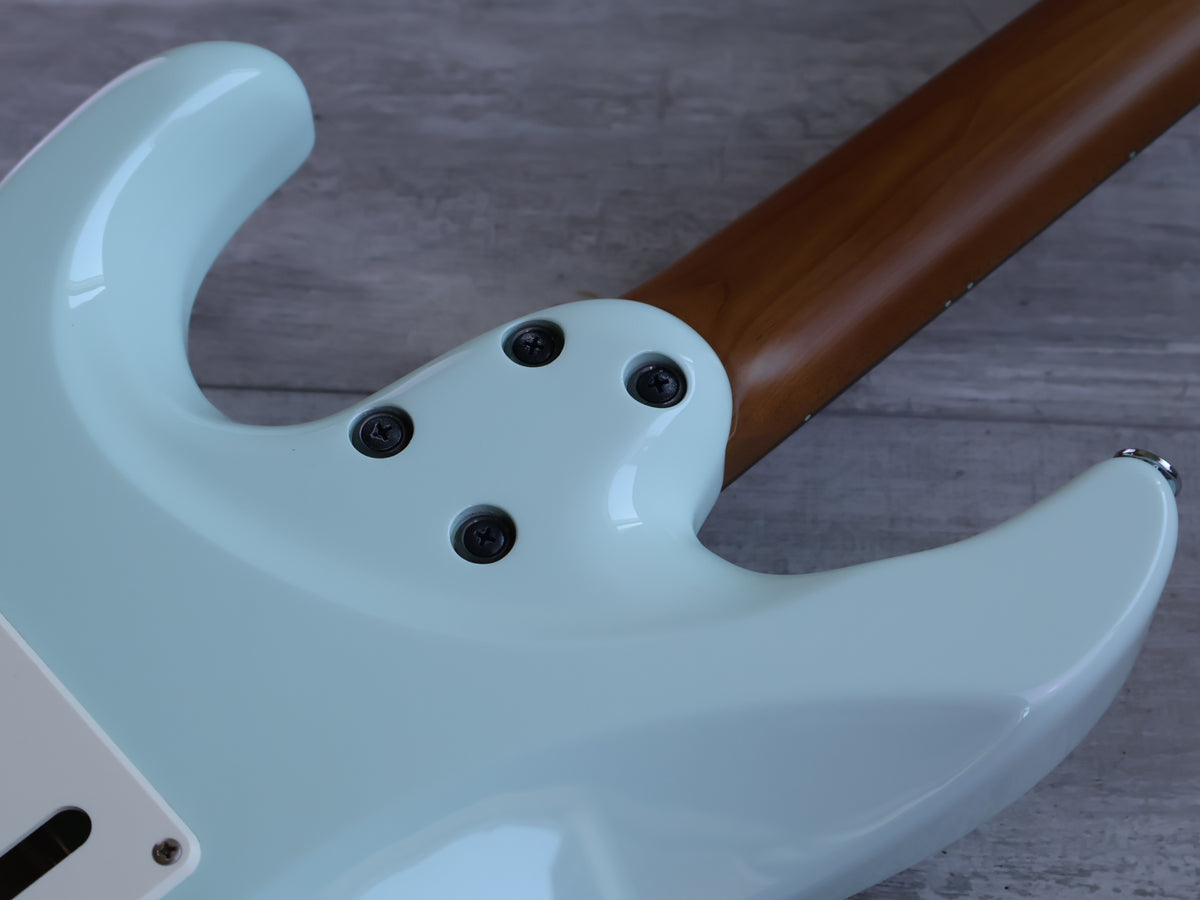 2023 Ibanez Japan AZ2204NW HSS Prestige Series Superstrat (Mint Green)