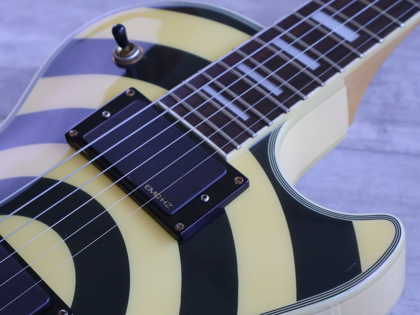 2008 Epiphone Zakk Wylde Les Paul Custom Plus (Antique Ivory Bullseye)