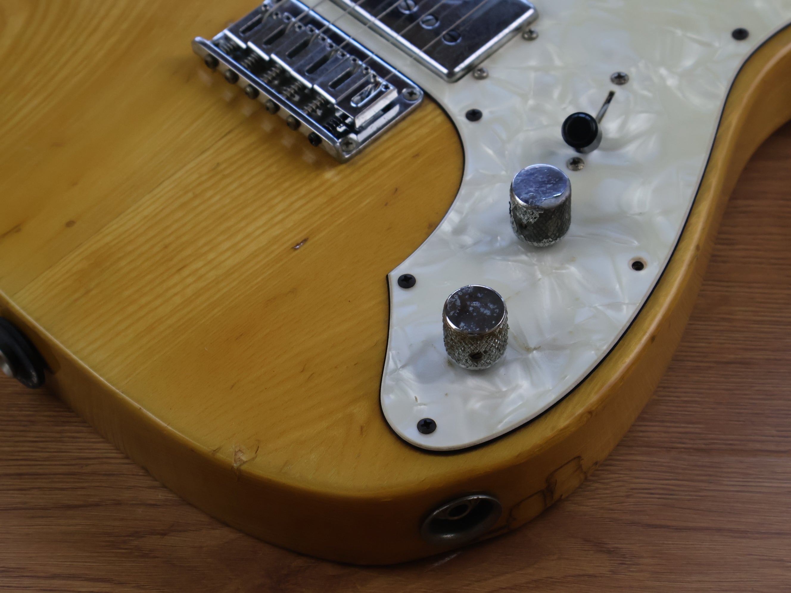 1993 Fender Japan TN72-75 Thinline Telecaster (Natural) – Cool Old