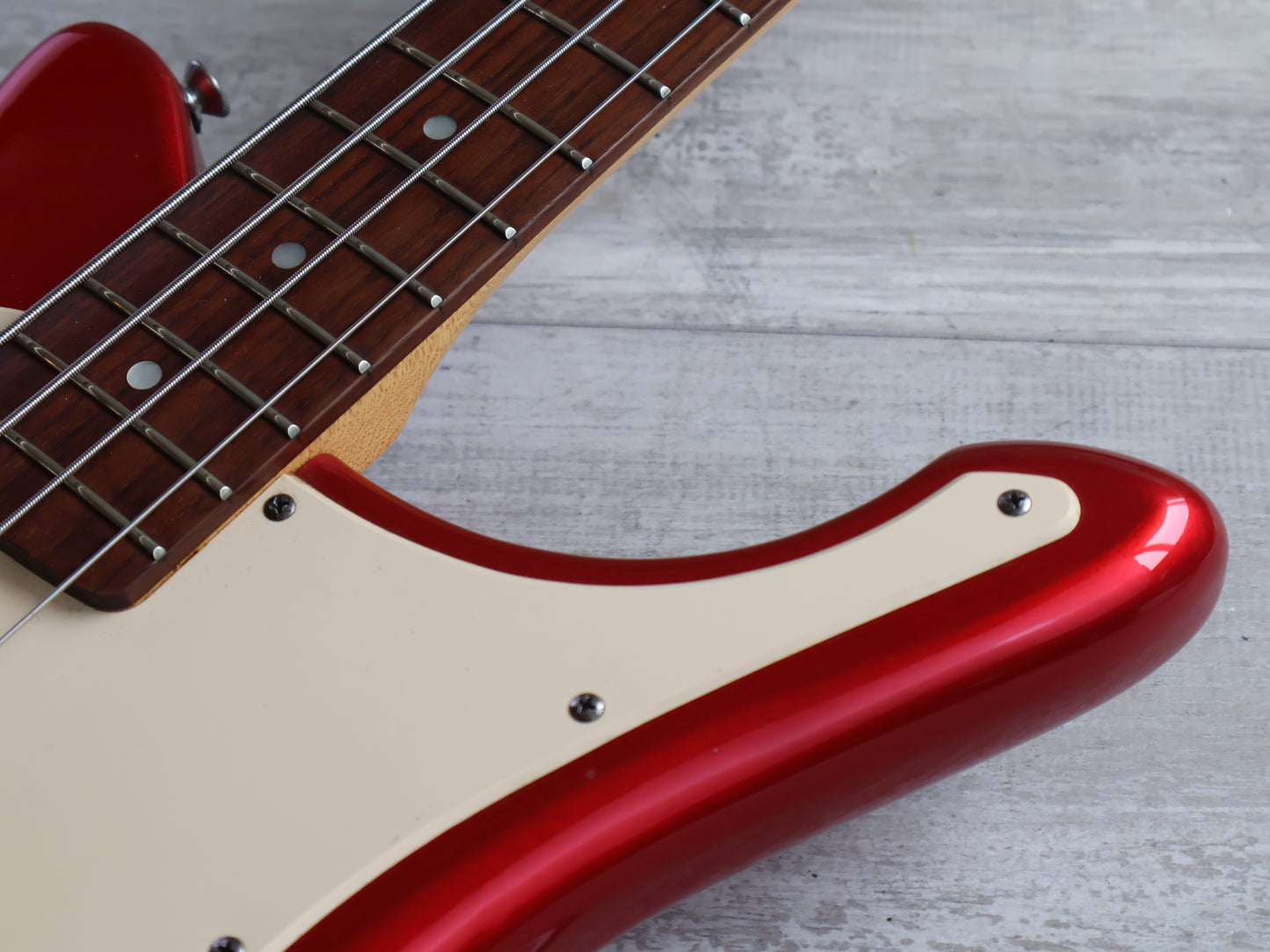 2000's Yamaha SBV-500 Samurai Bass (Candy Apple Red)