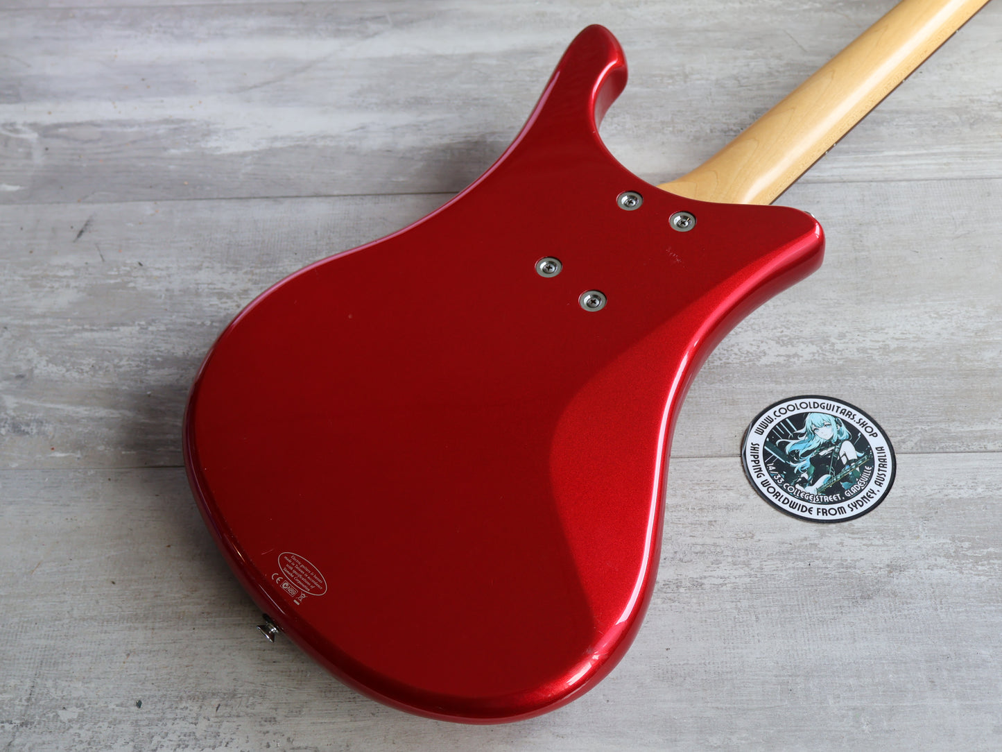 2000's Yamaha SBV-500 Samurai Bass (Candy Apple Red)