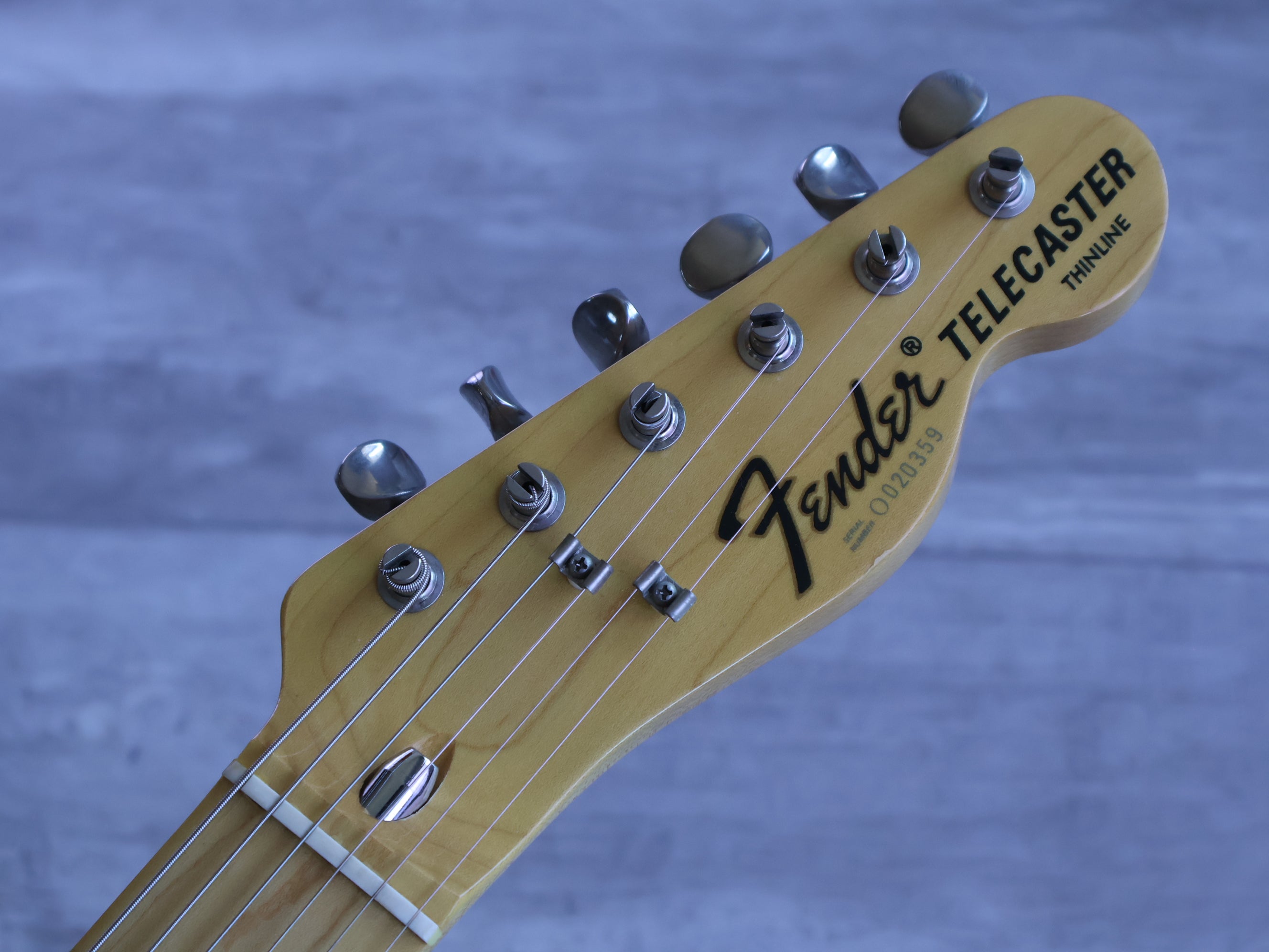 1993 Fender Japan TN72-75 Thinline Telecaster (Natural) – Cool Old