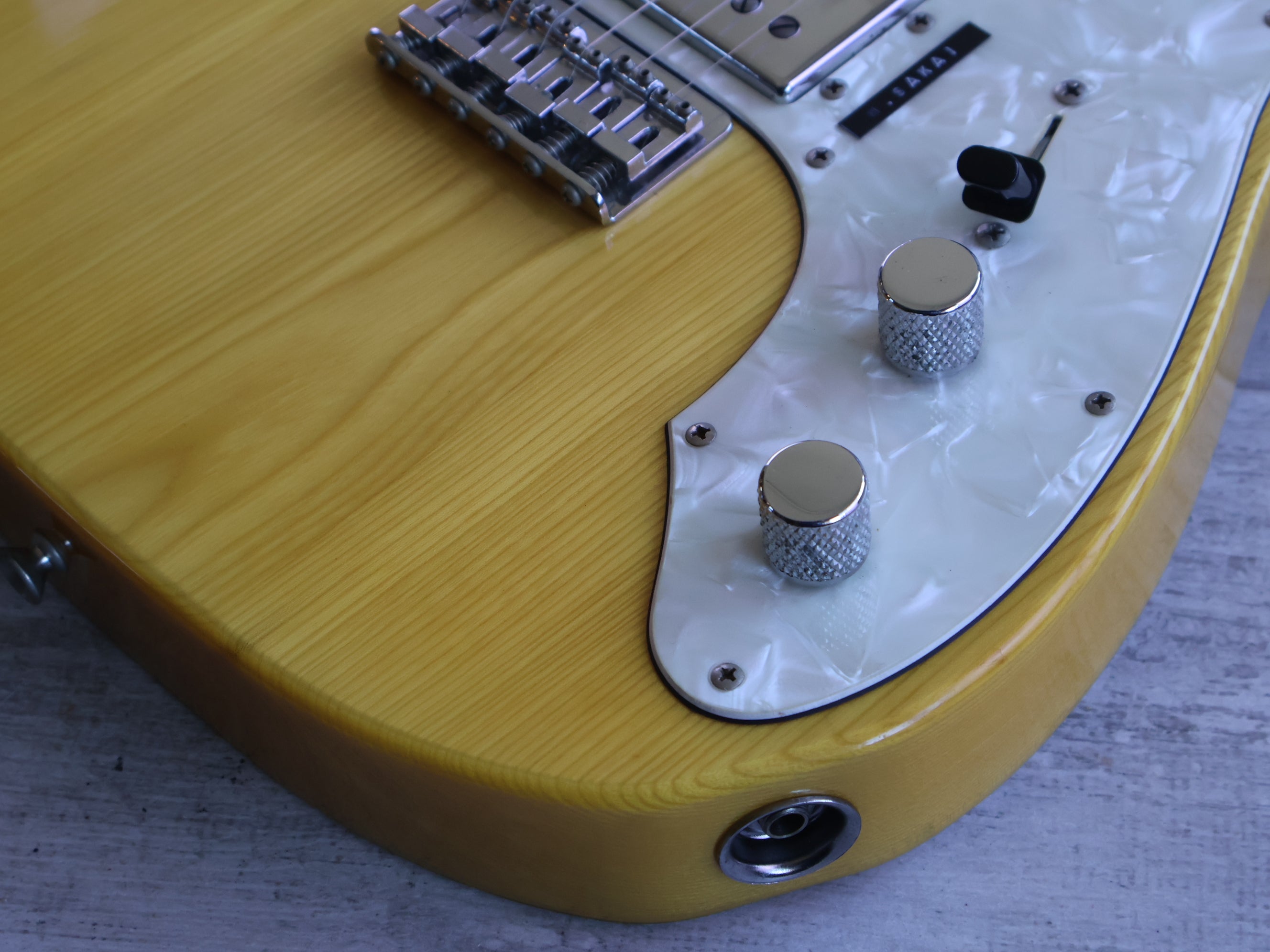 1993 Fender Japan TN72-75 Thinline Telecaster (Natural) – Cool Old