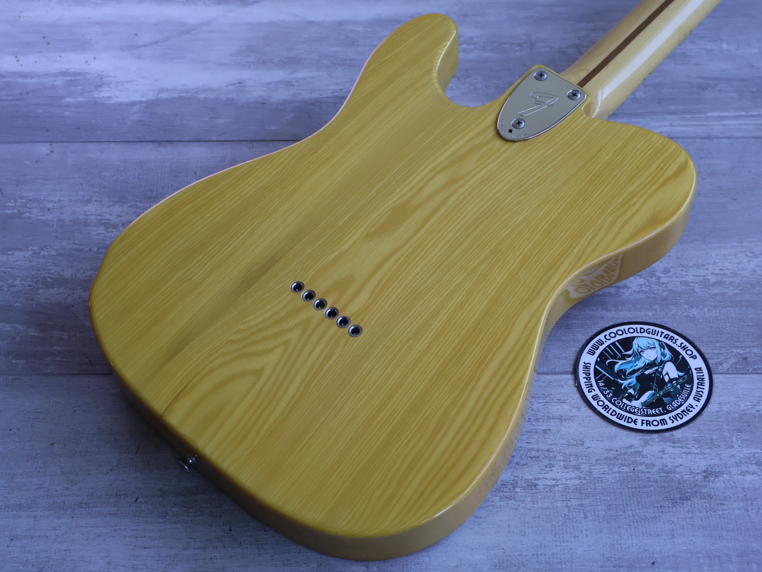 1993 Fender Japan TN72-75 Thinline Telecaster (Natural) – Cool Old