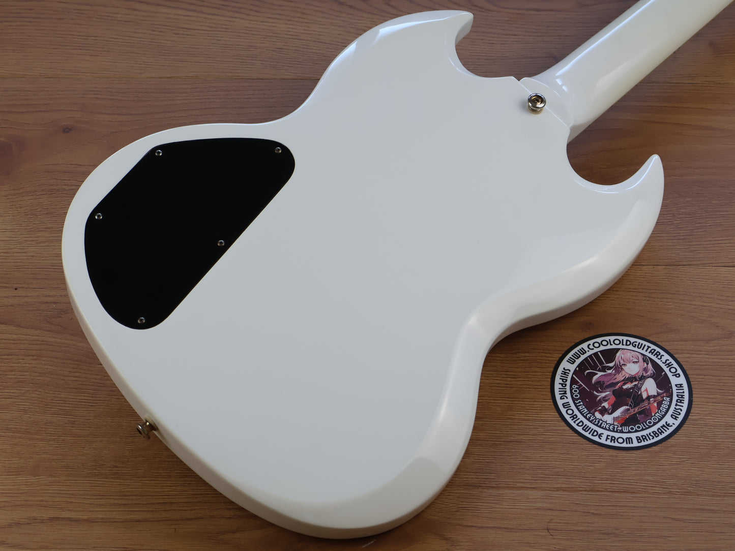 2006 Epiphone Korea G-400 Custom SG w/Maestro - Limited Edition Custom Shop (Antique Ivory)