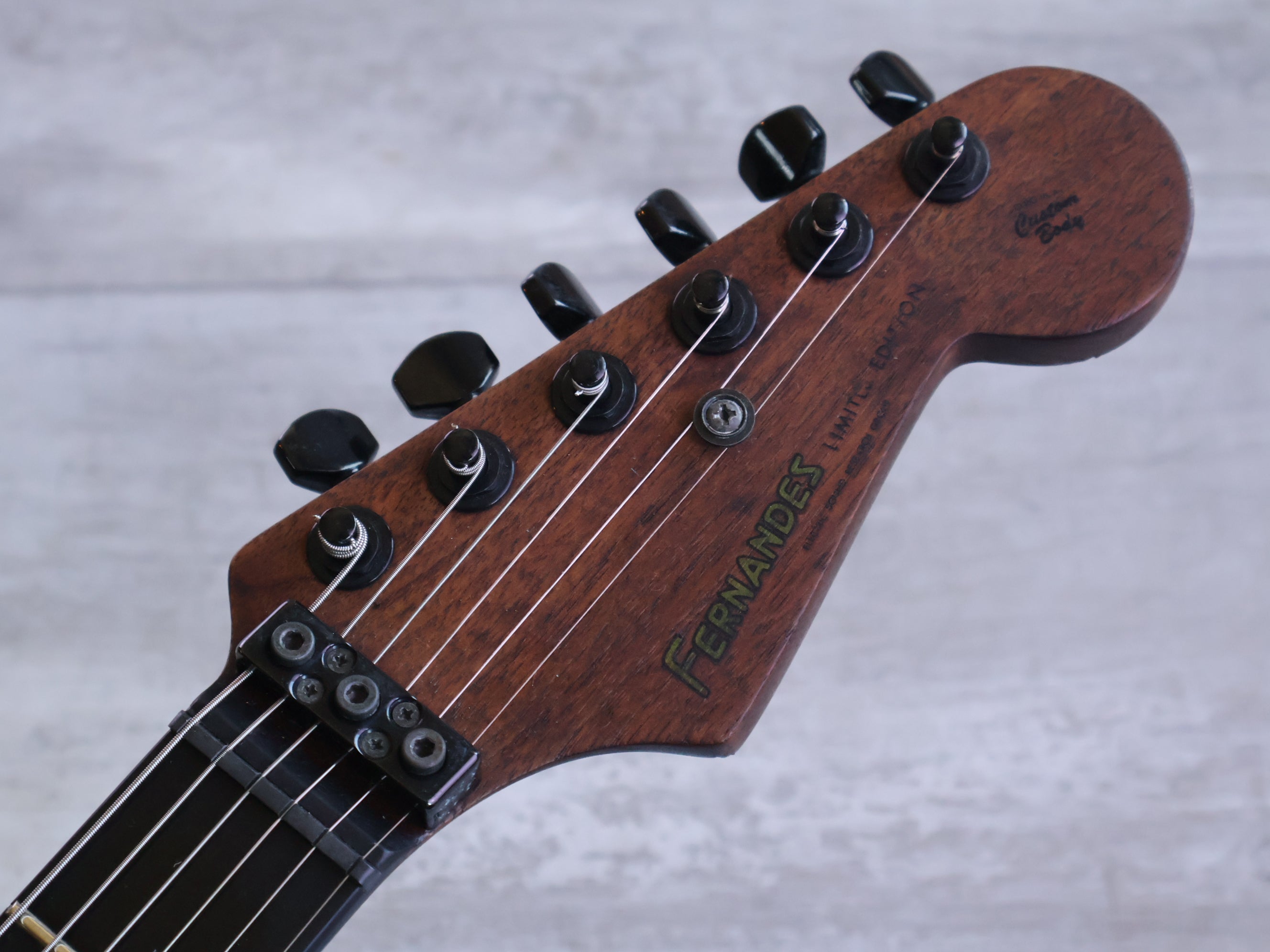 騎*谷様 ビンテージ　80's FERNANDES Limited Editio 1980's Fernandes Japan 