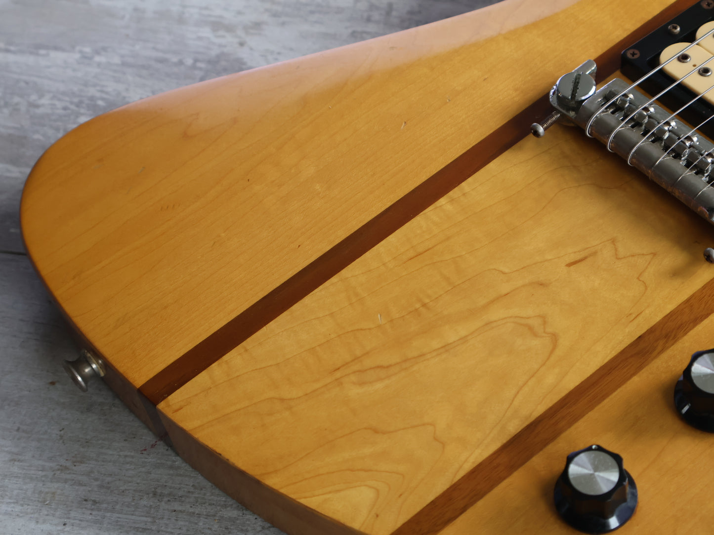 1978 Aria Pro II MK-1600N Limited Edition Neckthrough Mockingbird (Natural)