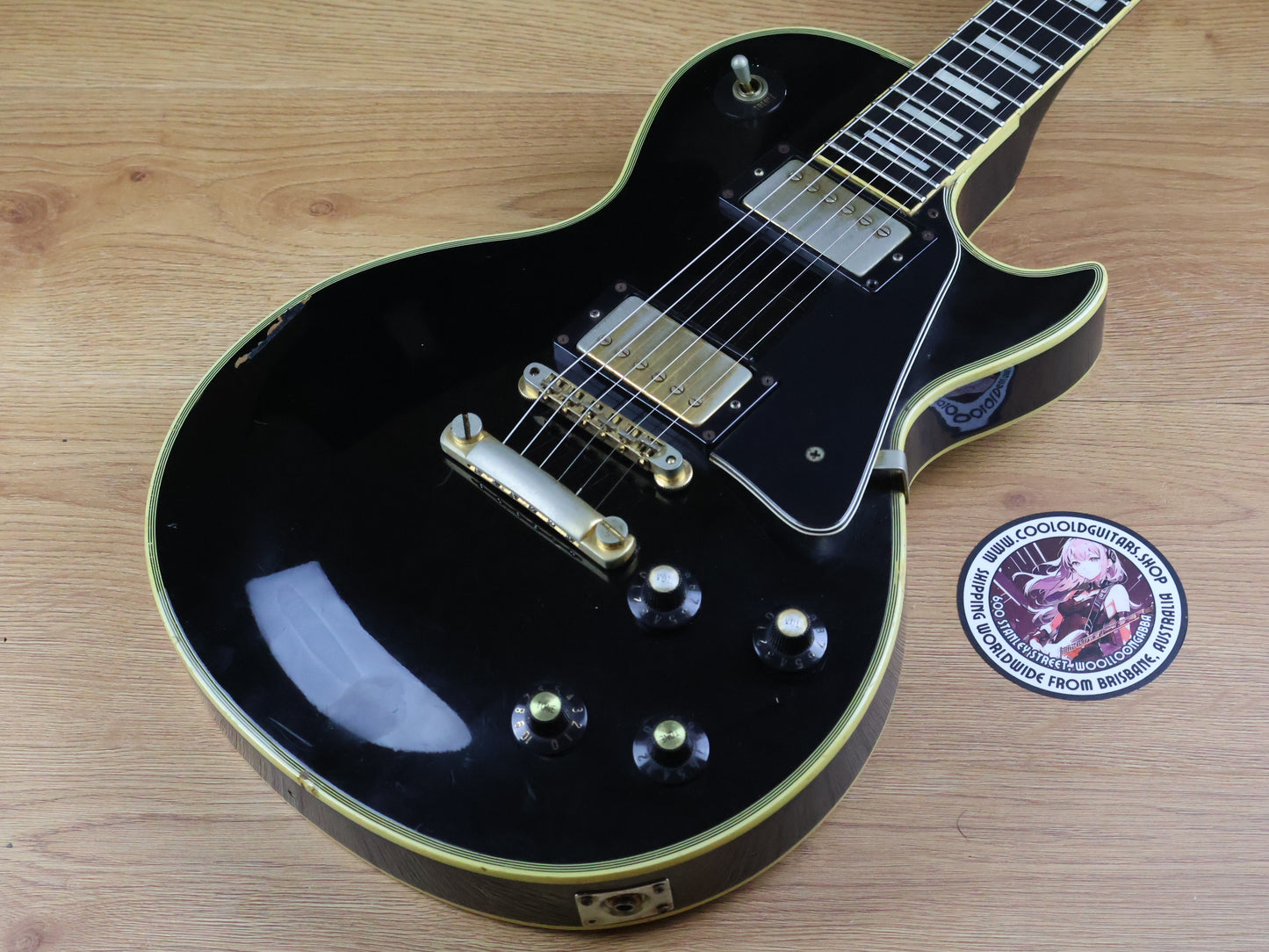 1990's Greco EGC '68 Reissue Les Paul Custom (Ebony)