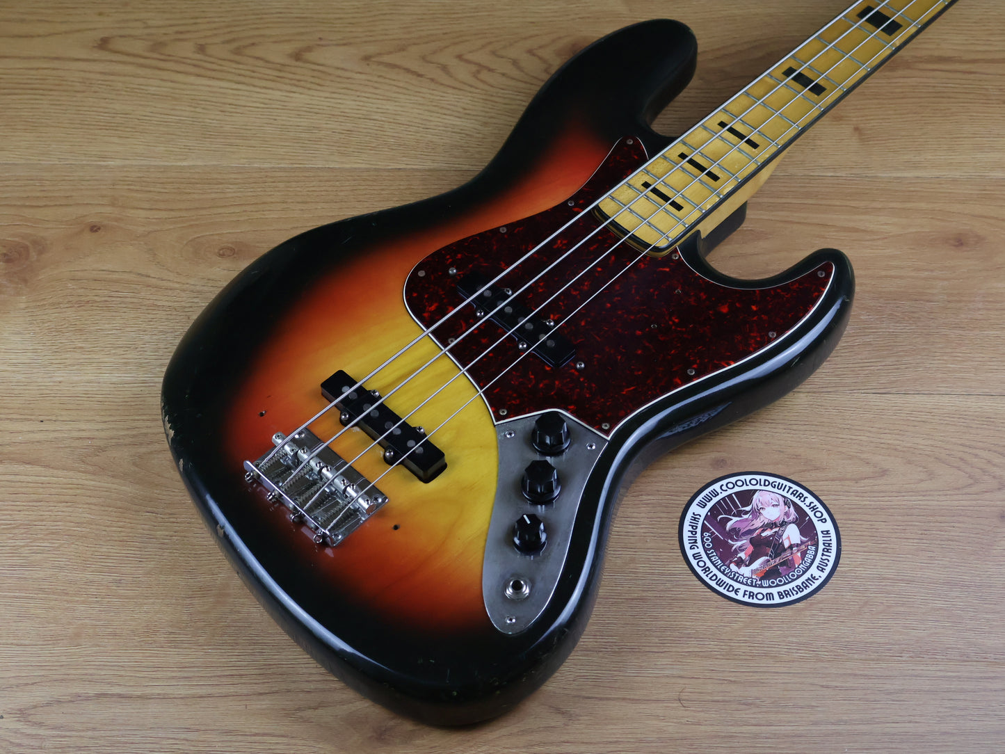 1970's Greco Japan Jazz Bass (Sunburst)
