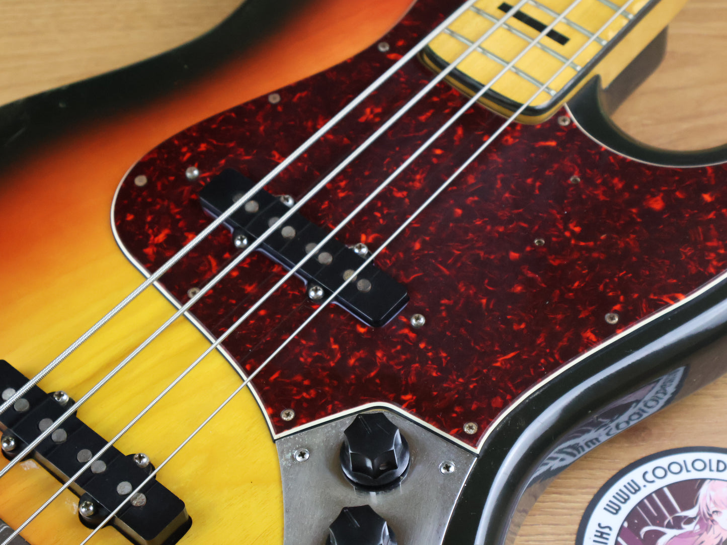 1970's Greco Japan Jazz Bass (Sunburst)