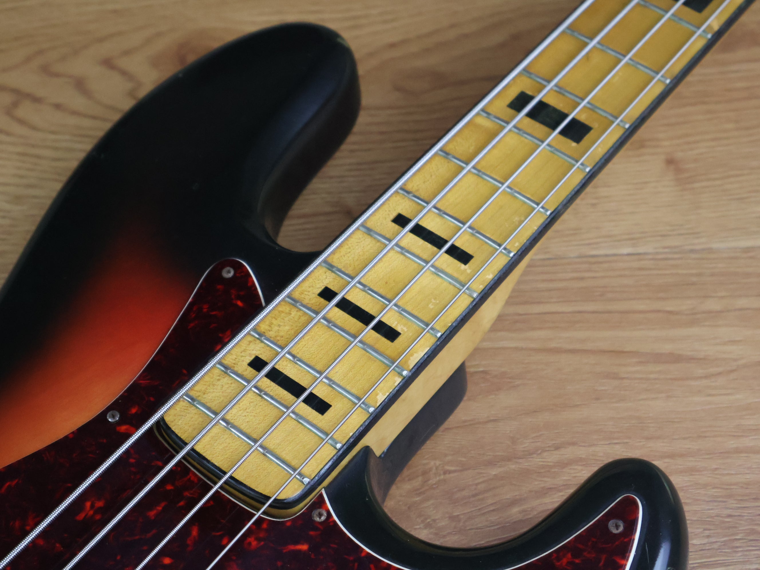 1970's Greco Japan Jazz Bass (Sunburst) – Cool Old Guitars