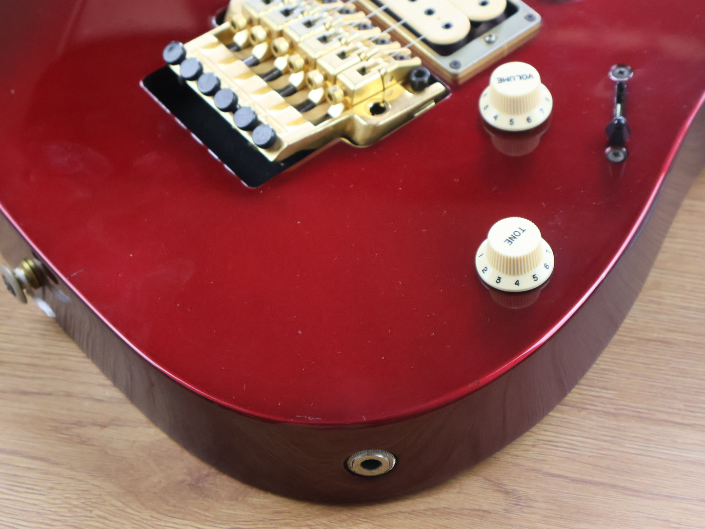 1994 Ibanez RG770G HSH Superstrat (Royal Wine)