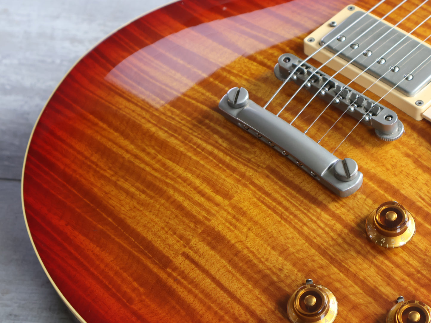 1997 Orville Japan (by Gibson) LPS-80F Les Paul Standard (Cherry Sunburst)