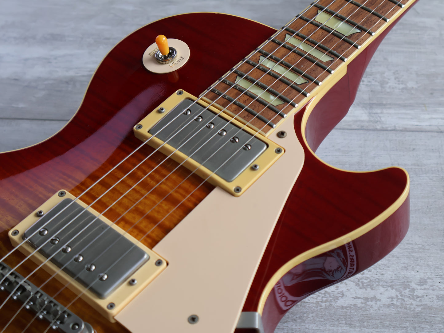 1997 Orville Japan (by Gibson) LPS-80F Les Paul Standard (Cherry Sunburst)