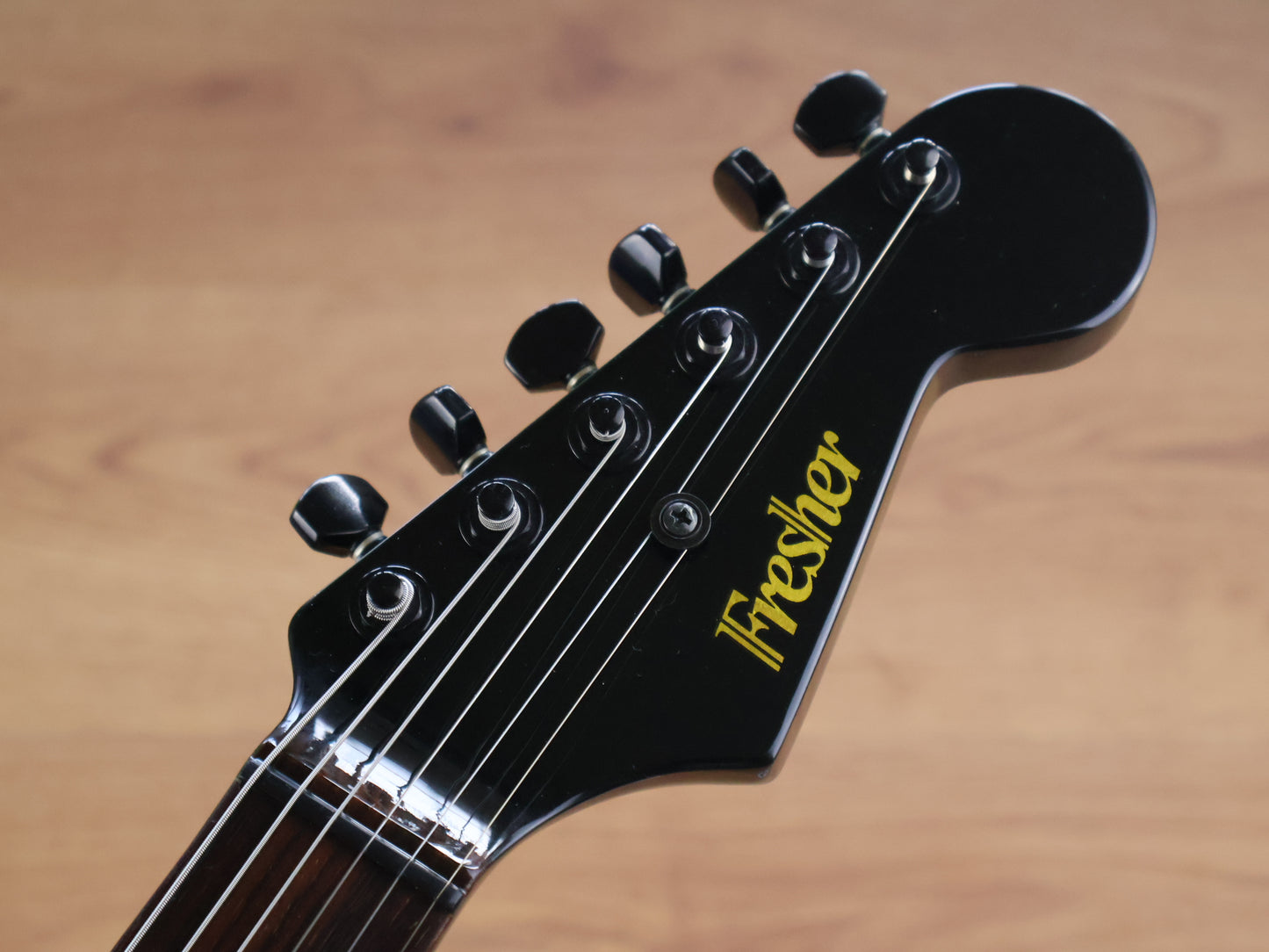 1984 Fresher Japan FS-3 Contemporary HSS Stratocaster (Black)