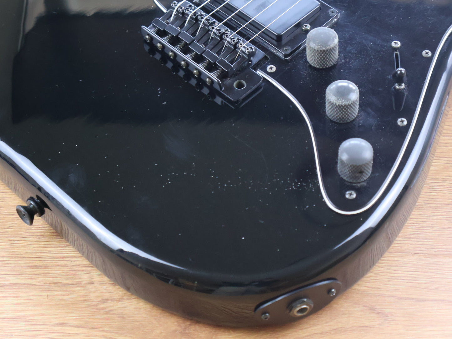 1984 Fresher Japan FS-3 Contemporary HSS Stratocaster (Black)