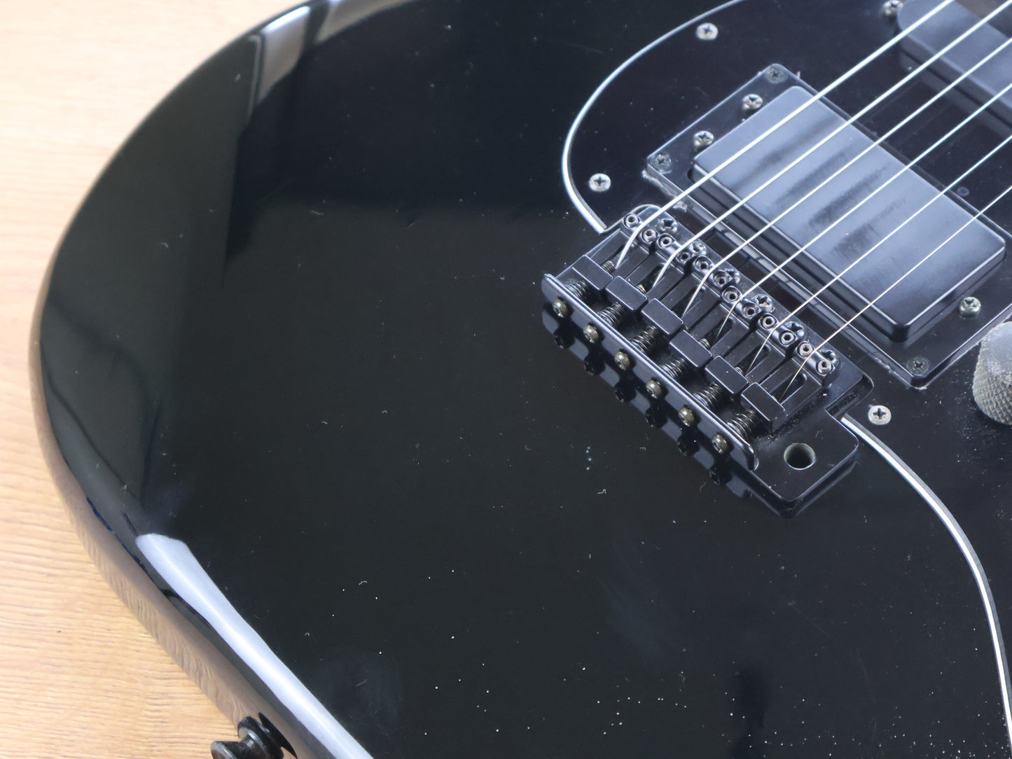 1984 Fresher Japan FS-3 Contemporary HSS Stratocaster (Black)